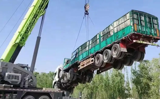 濂溪区道路脱困救援案例